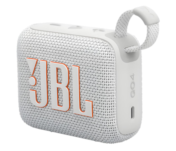 JBL GO 4 Biały - 1264044 - zdjęcie 2